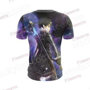 Sword Art Online Kirito Unisex 3D T-shirt