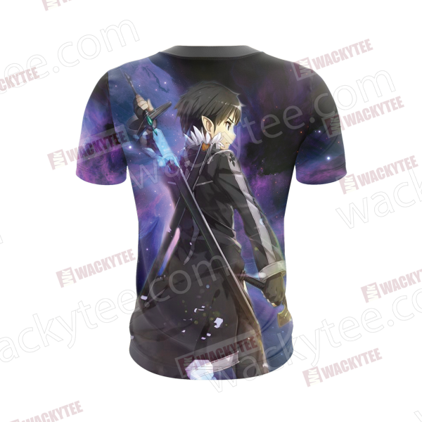 Sword Art Online Kirito Unisex 3D T-shirt