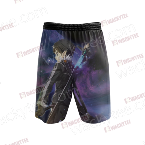 Sword Art Online Kirito Beach Shorts