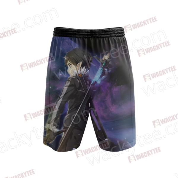 Sword Art Online Kirito Beach Shorts