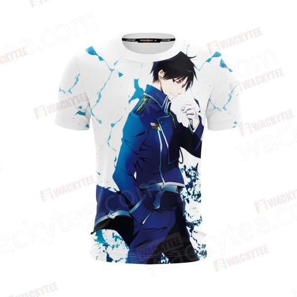 Fullmetal Alchemist Roy Mustang Unisex 3D T-shirt