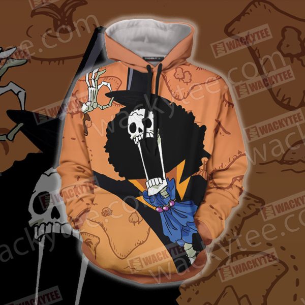 One Piece Soul King Brook 3D Hoodie