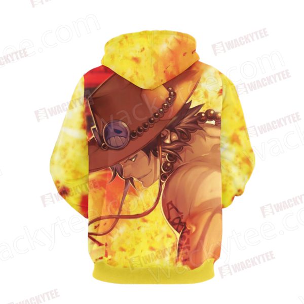 One Piece Ace 3D Hoodie