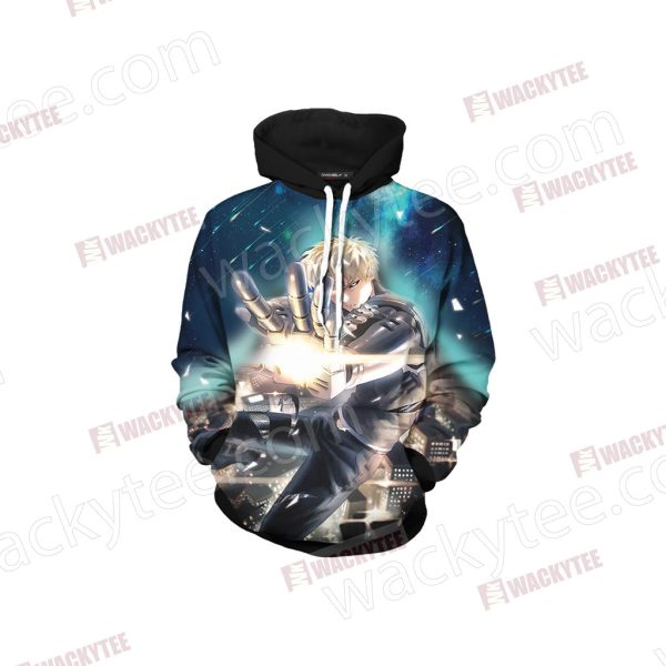 One Punch Man Genos 3D Hoodie