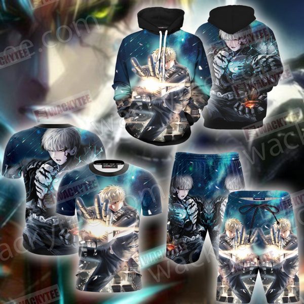 One Punch Man Genos 3D Hoodie