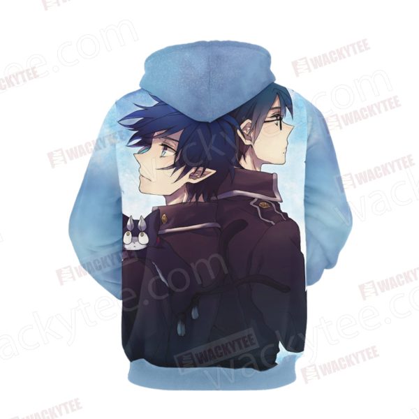 Blue Exorcist Okumura Rin and Okumura Yukio 3D Hoodie