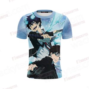 Blue Exorcist Okumura Rin and Okumura Yukio 3D T-shirt