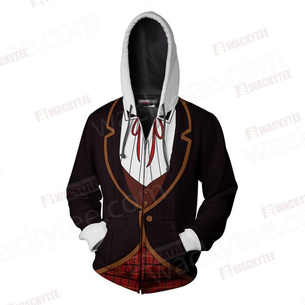 RWBY Beacon Academy Uniform Zip Up Hoodie