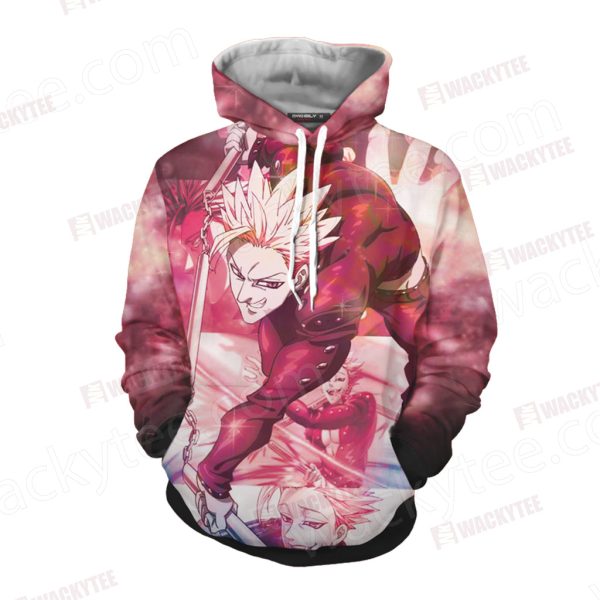 The Seven Deadly Sins Ban 3D Hoodie