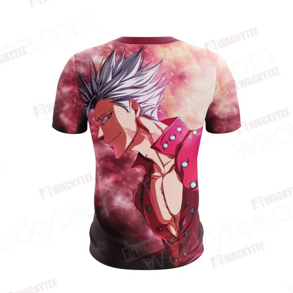 The Seven Deadly Sins Ban 3D T-shirt