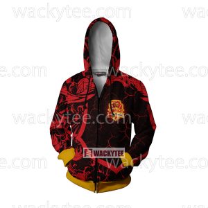 Hogwarts Brave Like A Gryffindor Harry Potter New Zip Up Hoodie