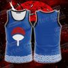 Naruto Uchiha Clan Symbol 3D Tank Top