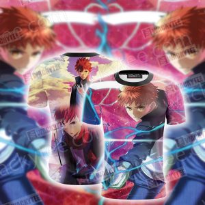 Fate/Stay Night Emiya Shirou 3D T-shirt