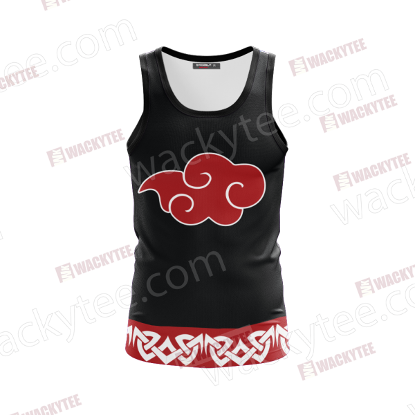 Naruto Akatsuki Symbol 3D Tank Top