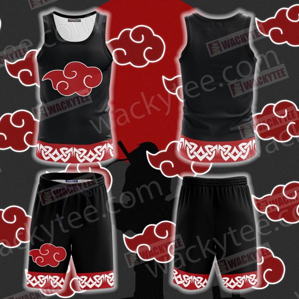 Naruto Akatsuki Symbol 3D Tank Top