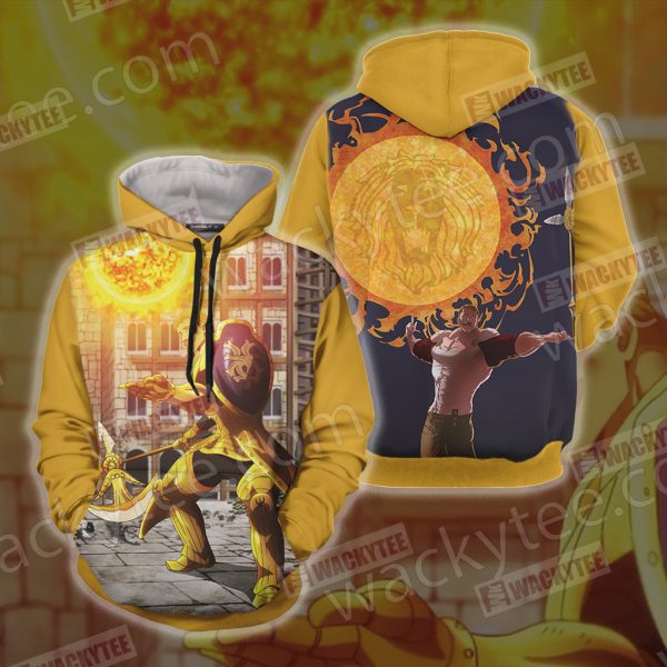 The Seven Deadly Sins Escanor 3D Hoodie