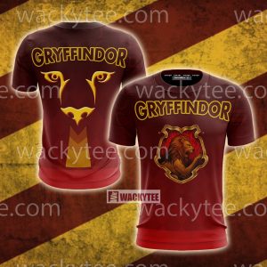 Gryffindor Let Deeds Reveal Your Heart New Unisex 3D T-shirt