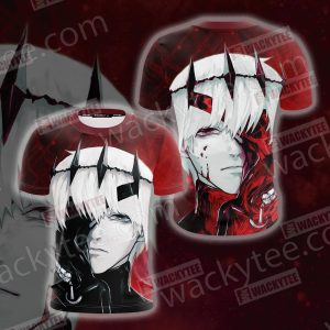 Tokyo Ghoul Kaneki Ken New Look Unisex 3D T-shirt