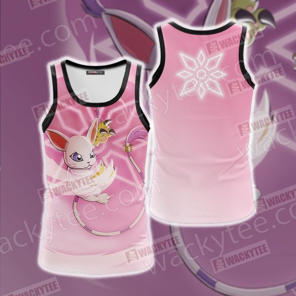 Digimon Gatomon 3D Tank Top