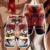 Bleach Renji Abarai 3D Beach Shorts