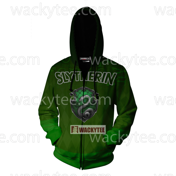 Slytherin The Results Validate The Deep New Zip Up Hoodie