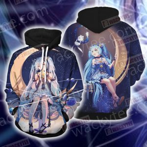 Hatsune Miku Unisex 3D Hoodie