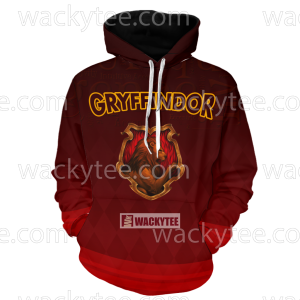 Gryffindor Let Deeds Reveal Your Heart New 3D Hoodie