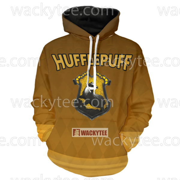 Hufflepuff My Honor Is My Loyalty New 3D Hoodie