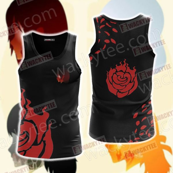 RWBY Ruby Rose 3D Tank Top