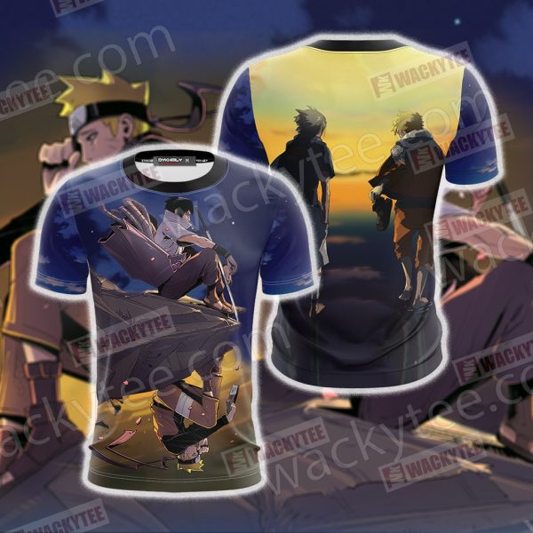 Naruto And Sasuke 3D T-shirt