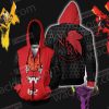 Shin Seiki Evangelion EVA 02 Zip Up Hoodie Jacket