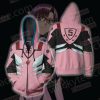 Shin Seiki Evangelion Mari Makinami Cosplay Zip Up Hoodie Jacket