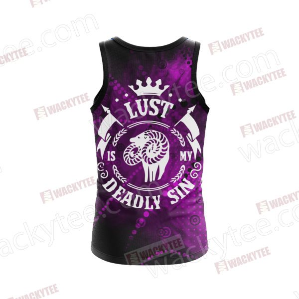 The Seven Deadly Sins - Lust Unisex 3D Tank Top