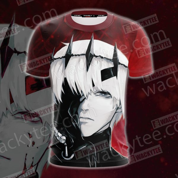 Tokyo Ghoul Kaneki Ken New Look Unisex 3D T-shirt