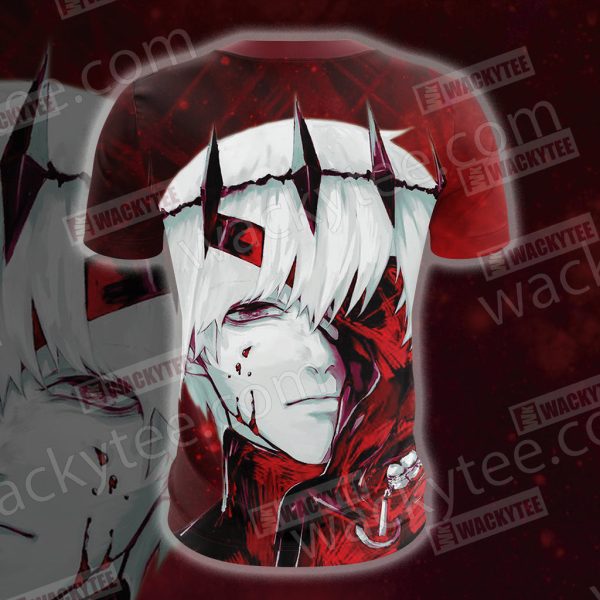 Tokyo Ghoul Kaneki Ken New Look Unisex 3D T-shirt