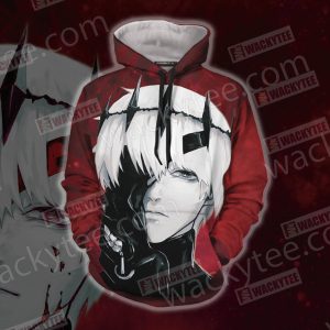 Tokyo Ghoul Kaneki Ken New Look Unisex 3D Hoodie