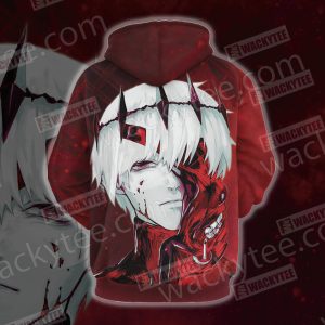 Tokyo Ghoul Kaneki Ken New Look Unisex 3D Hoodie