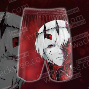 Tokyo Ghoul Kaneki Ken New Look Unisex 3D Beach Short