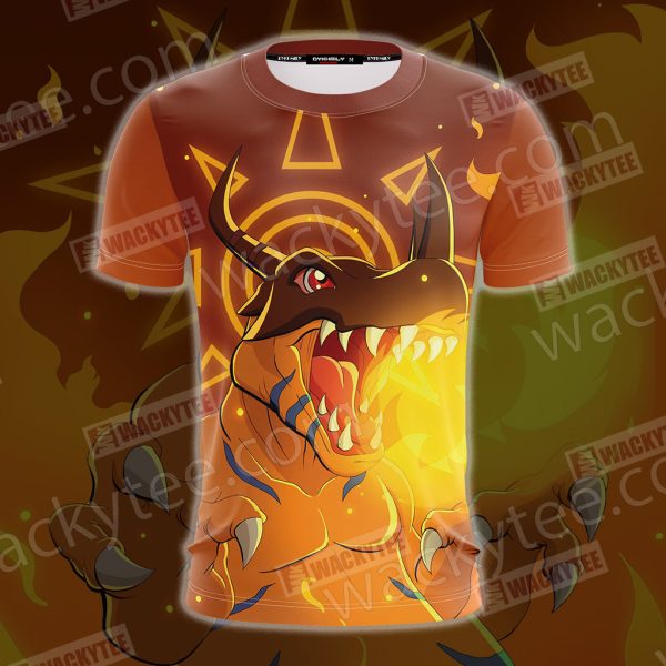 Digimon Greymon 3D T-shirt