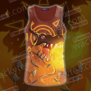 Digimon Greymon 3D Tank Top