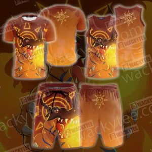 Digimon Greymon 3D Tank Top