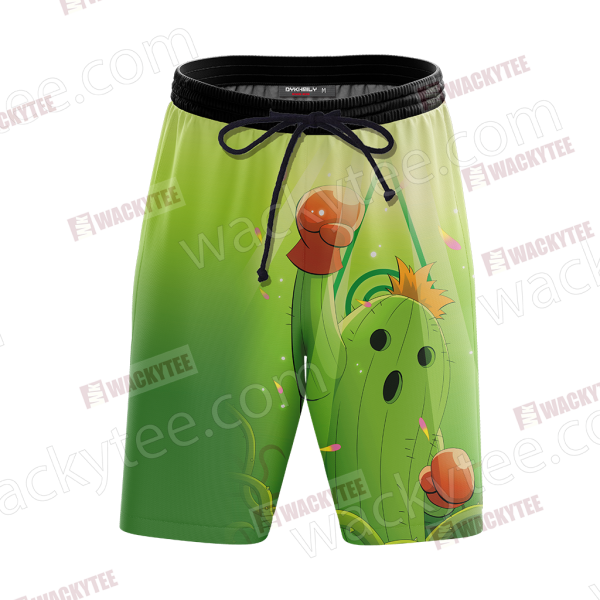 Digimon Togemon 3D Beach Shorts