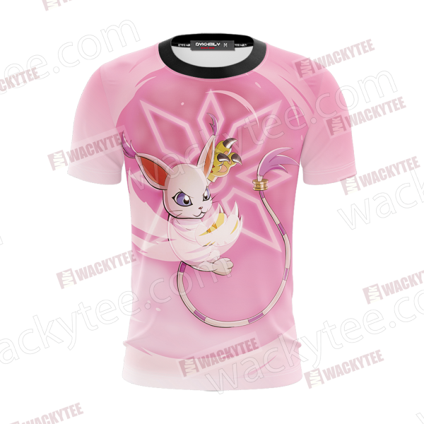 Digimon Gatomon 3D T-shirt