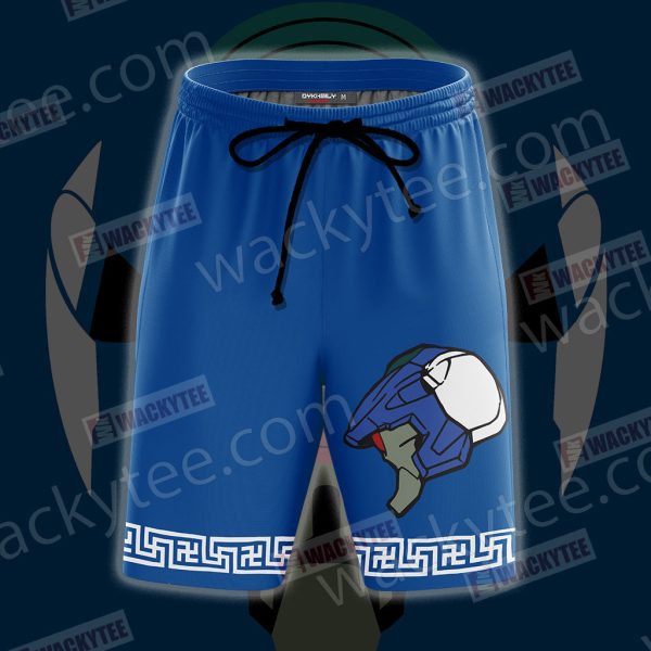 Neon Genesis Evangelion EVA00 3D Beach Shorts