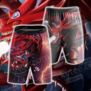 Yu Gi Oh! Slifer The Sky Dragon Cosplay Beach Short