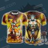 Digimon Greymon And Yagami Taichi 3D T-shirt