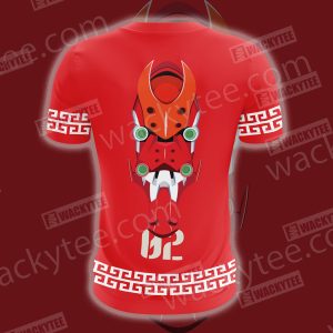 Neon Genesis Evangelion EVA02 3D T-shirt