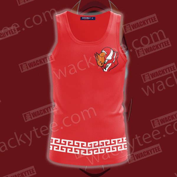 Neon Genesis Evangelion EVA02 3D Tank Top