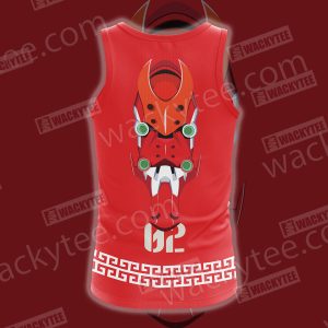 Neon Genesis Evangelion EVA02 3D Tank Top