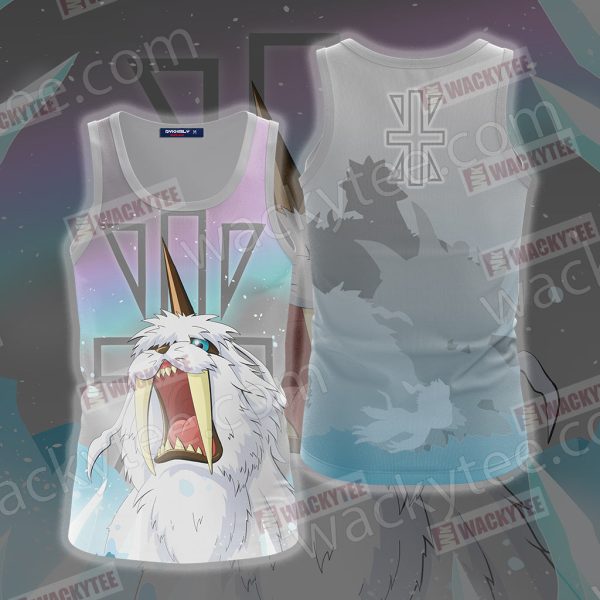 Digimon Ikakumon 3D Tank Top